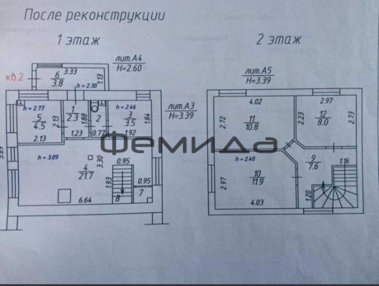 Продам 4-к Квартиру 100.0м2 улица Яблочкова | Домоскоп